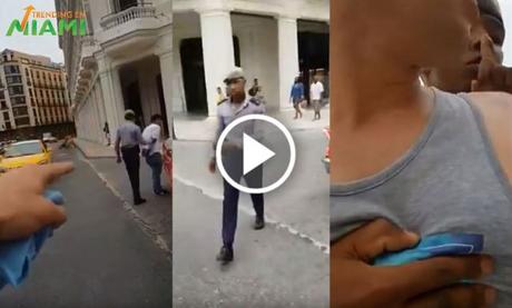 Exclusiva: Arrestan a turista en Cuba por grabar un arresto policial