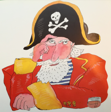 El Pirata Honrado (José Agustín Goytisolo). Cuento infantil que nació de un poema. Texto íntegro.