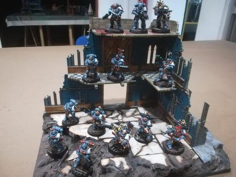 Los Lobos Espaciales Primaris de Jaime de LUF (Kill Team)