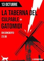 La Taberna del Culpable y Gatomidi en La Bienquerida