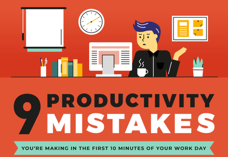 9 errores de productividad que cometes en los primeros 10 minutos del día