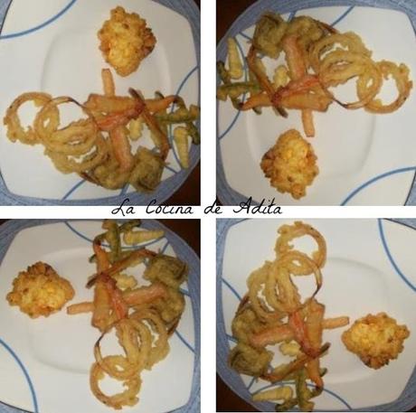 Huevos  fritos  en  tempura