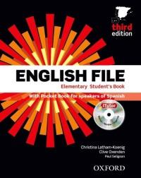978019459891 “English File Elementary” de Clive Oxenden