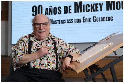 EL MÍTICO ARTISTA DE DISNEY ERIC GOLDBERG REPASA LOS 90 AÑOS DE MICKEY MOUSE EN UNA CLASE MAGISTRAL ÚNICA EN MADRID