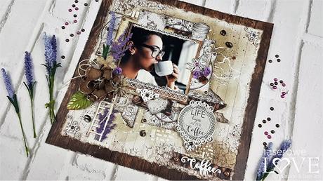 Tutorial Layout Coffee time con Laserowe Love