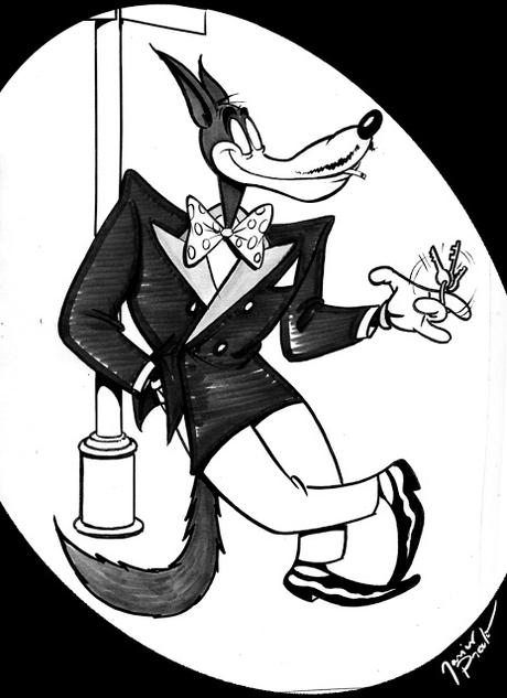 Wolf, Tex Avery , Inktober 2018