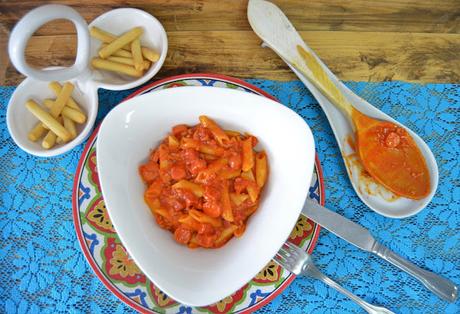 MACARRONES CON CHORIZO Y ALGO MAS (RECETA DE MI ABUELA) las delicias de mayte, macarrones con chorizo, macarrones con chorizo receta, macarrones con chorizo y carne picada, macarrones con chorizo y queso, macarrones con chorizo y tomate,