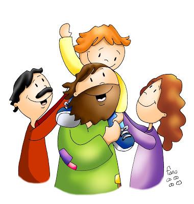 Llevemos los niños a Jesús y aceptemos el reino de Dios como los niños