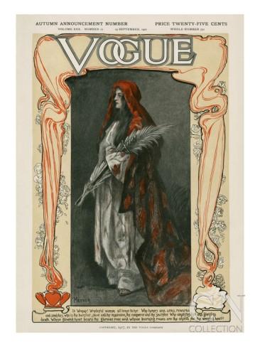 125 años de la revista Vogue, a través de sus portadas y su tipografía