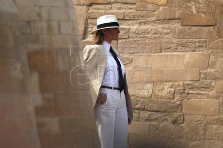 Melania in Africa Egypt #FLOTUSinAfrica2018