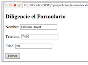 Formulario ManagedBean
