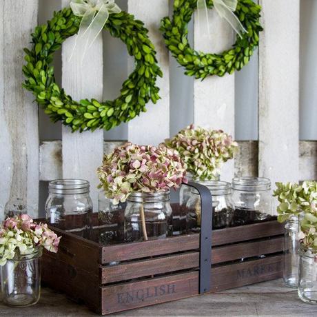 Cestas..., de madera.