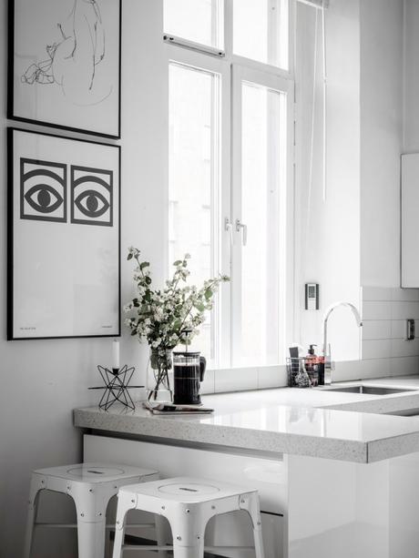 mini pisos decoración distribución sin paredes distribución abierta decoración pisos muy pequeños decoración escandinava   