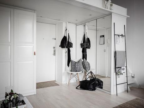 mini pisos decoración distribución sin paredes distribución abierta decoración pisos muy pequeños decoración escandinava   