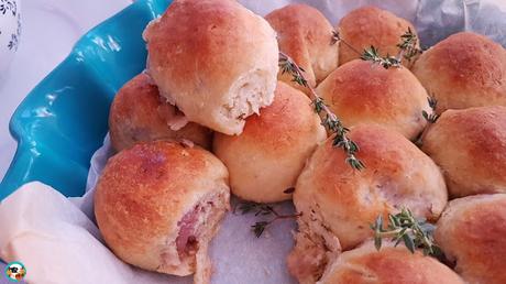 Panecillos rellenos de carne