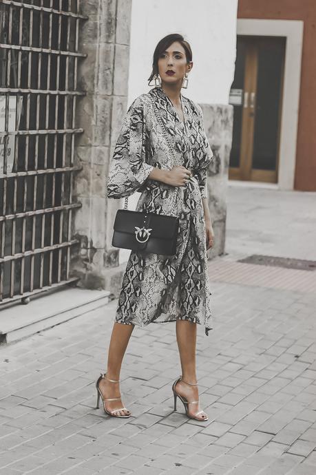 SNAKE PRINT MIDI DRESS + HOW TO WEAR: ANIMAL PRINT SNAKE PRINT MIDI DRESS + HOW TO WEAR: ANIMAL PRINT