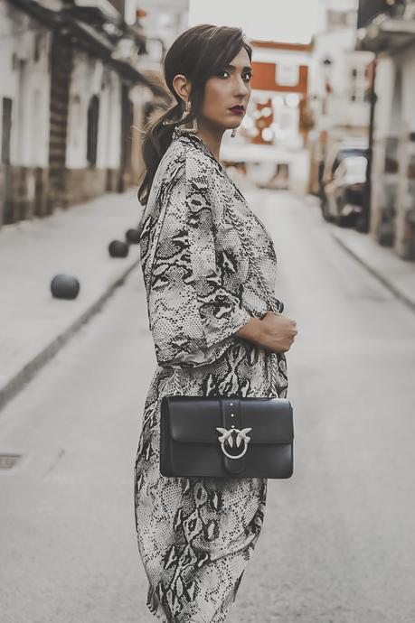 SNAKE PRINT MIDI DRESS + HOW TO WEAR: ANIMAL PRINT SNAKE PRINT MIDI DRESS + HOW TO WEAR: ANIMAL PRINT