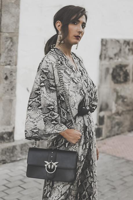 SNAKE PRINT MIDI DRESS + HOW TO WEAR: ANIMAL PRINT SNAKE PRINT MIDI DRESS + HOW TO WEAR: ANIMAL PRINT