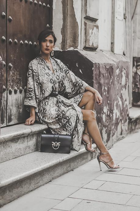 SNAKE PRINT MIDI DRESS + HOW TO WEAR: ANIMAL PRINT SNAKE PRINT MIDI DRESS + HOW TO WEAR: ANIMAL PRINT