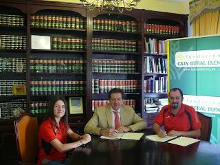 Firmado convenio con la Fundación Caja Rural de Jaén Firmado convenio con la Fundación Caja Rural de Jaén