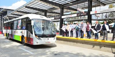 PONE EN OPERACIÓN ALFREDO DEL MAZO LÍNEA EXPRÉS LECHERÍA-LAS AMÉRICAS Y ESTACIÓN DE RETORNO ORIENTE DEL MEXIBÚS II