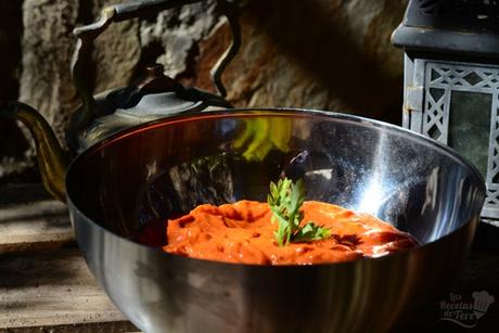 Muhammara crema árabe de pimientos rojos tererecetas 04 Muhammara crema árabe de pimientos rojos 04