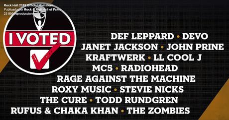 Nominados al Rock n Roll Hall of Fame 2019: Radiohead, Def Leppard, Rage Against the Machine, The Cure, Roxy Music, Kraftwkerk... Nominados al Rock n Roll Hall of Fame 2019: Radiohead, Def Leppard, Rage Against the Machine, The Cure, Roxy Music, Kraftwkerk...