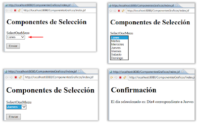 Como usar el h:selectOneMenu en JSF - Combo de selección