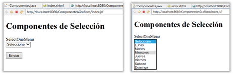 Como usar el h:selectOneMenu en JSF - Combo de selección