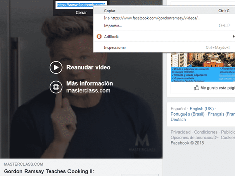 descargar Videos de Facebook paso a paso