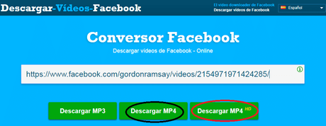 descargar videos facebook en mp4