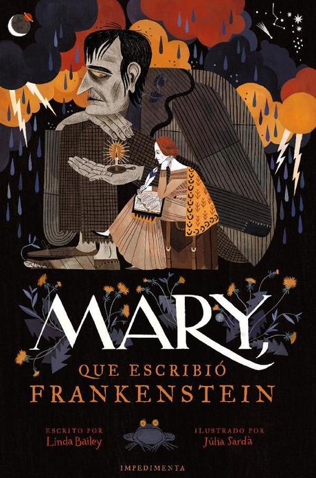 Portada de Mary que escribió Frankenstein