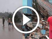 Pinar encuentra electricidad, techos derrumbados inundaciones
