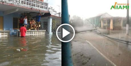El huracán Michael se aleja de la isla, pero continúa afectando fuerte a Pinar del Río