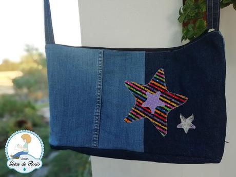 Bolso de estrellas y luna.