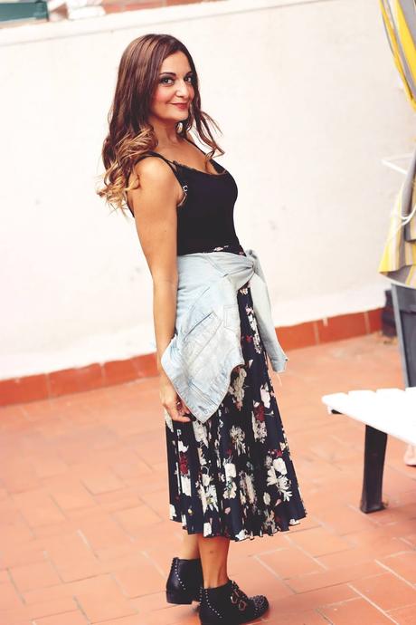 Cómo combinar una falda plisada Cómo combinar una falda plisada