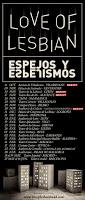 Love of lesbian sigue de gira con Espejos y Espejismos