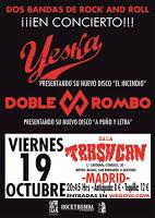 Concierto de Yeska y Doble Rombo en Sala Trashcan