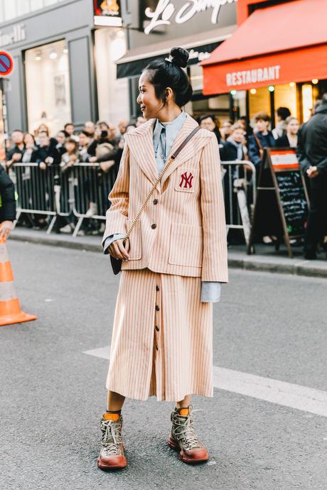 Paris Fashion Week September 2018 Street Style by Collage Vintage