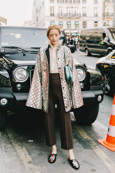 Paris Fashion Week September 2018 Street Style by Collage Vintage