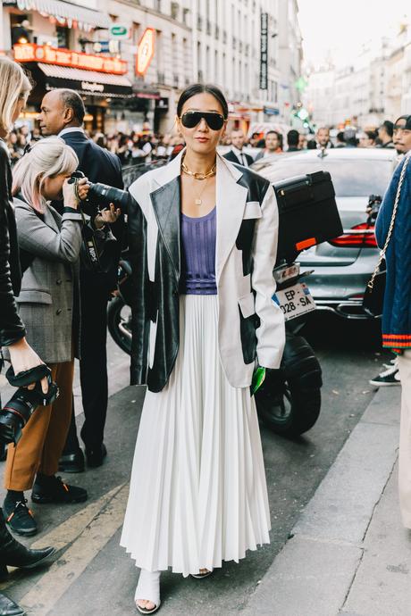 Paris Fashion Week September 2018 Street Style by Collage Vintage