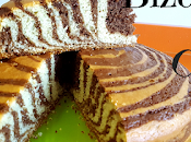 Receta bizcocho cebra,suave textura esponjoso,de chocolate vainilla