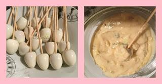 HUEVOS DE CODORNIZ A LA VILLEROY