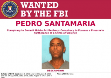 El FBI ofrece 10.000 dólares por el cubano Pedro Santamaría considerado como “armado y peligroso” El FBI ofrece 10.000 dólares por el cubano Pedro Santamaría considerado como “armado y peligroso”