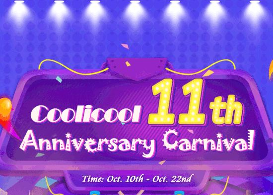 ¡¡¡A celebrar el 11 aniversario de Coolicool!!!