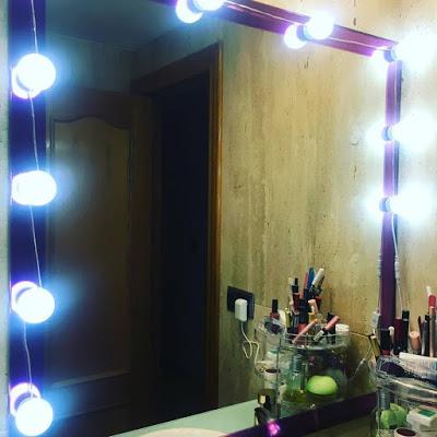 luces led hollywood, luces blancas, luces hollywood, decoración, makeuup, 