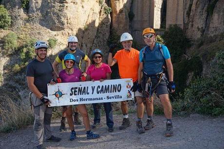 El club Señal y Camino, visita Ronda