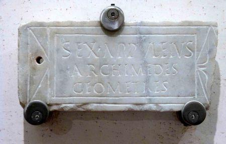 Un “Archimedes Geometres” en Roma