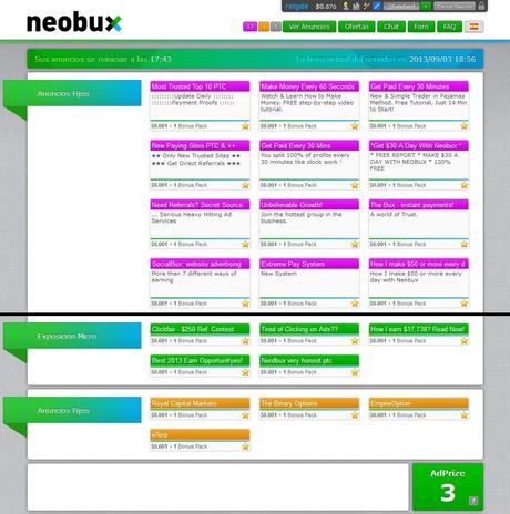 Ganar Dinero Con Ptc? $.$ Resultado de imagen para anuncios neobux