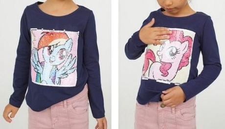 camiseta dibujo cambia little pony